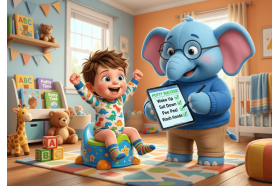 Pirmieji žingsniai savarankiškumo link: mokomės naudotis puoduku rūpestingai ir be streso