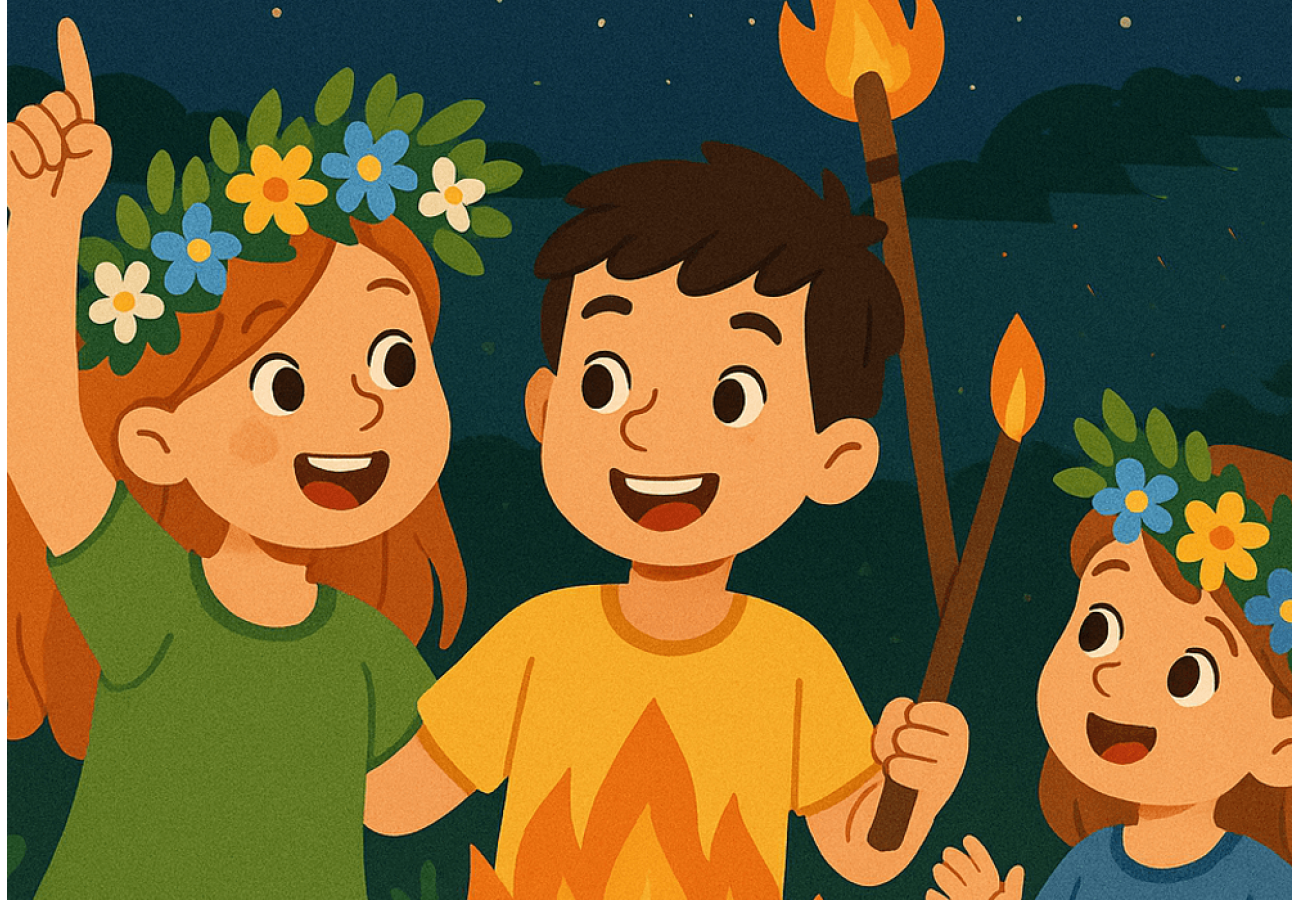 Līgo ar bērniem: kā svinēt jautri un droši Līgo ar bērniem: kā svinēt jautri un droši