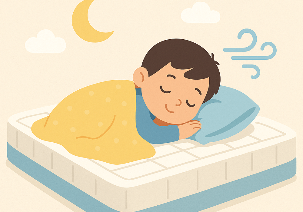 Kaip išsirinkti vaikišką čiužinį: sveikas miegas prasideda nuo tinkamo pagrindo