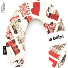 La Bebe ™ Rich Maternity Pillow Art.85503 Citycape pakaviņš mazuļa barošana, gulēšanai, pakaviņš grūtniecēm 30x104 cm