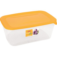 Curver Pārtikas trauciņš taisnstūris 3L Fresh&Go dzeltens