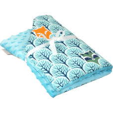 AMY 81970 Poduszka M.AKUKU turkus 40x30 Minky turkus