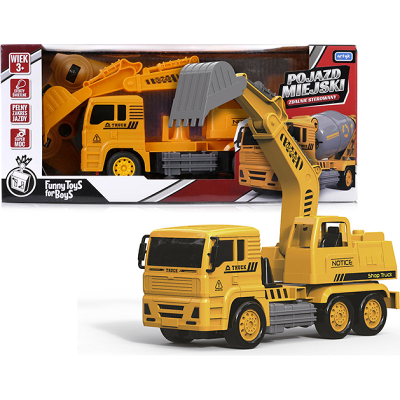 Artyk 131790 Pojazd miejski zdalnie sterowany koparka
