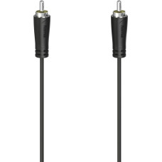 Hama 00205098 Audio Cable, RCA Plug - RCA Plug, Digital 1.5m