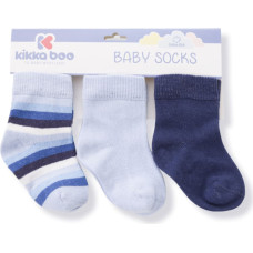 Baby socks Stripes Dark Blue 2-3y