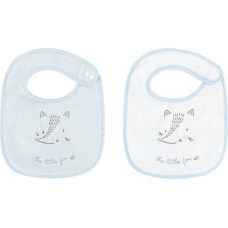 Set of 2 terry bibs Little Fox