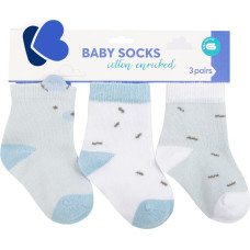 Baby socks with 3D ears Bear with me Blue 1-2y