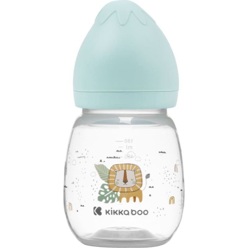 KIKKABOO PP maitinimo buteliukas 180ml Savanna Mint