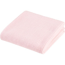 Knitted cotton blanket Dream Big Pink