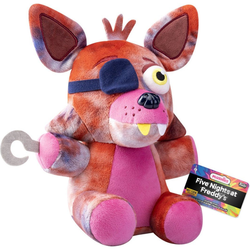 Funko pliušinis žaislas – FNAF Foxy, tie-dye stiliaus, 25 cm (66871)