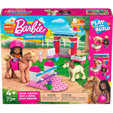 Barbie MEGA Barbie Pets Horse Toy Building Set HDJ84