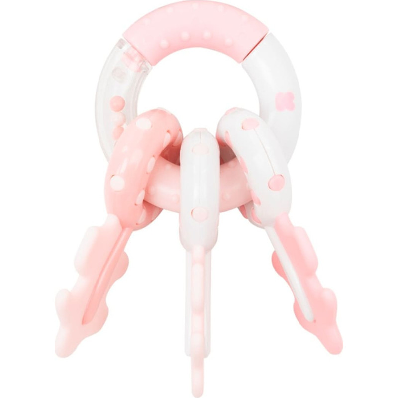Rattle Key ring Pink