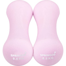 Springos Neopreno hanteliai Springos FA1037 2 x 0.5kg