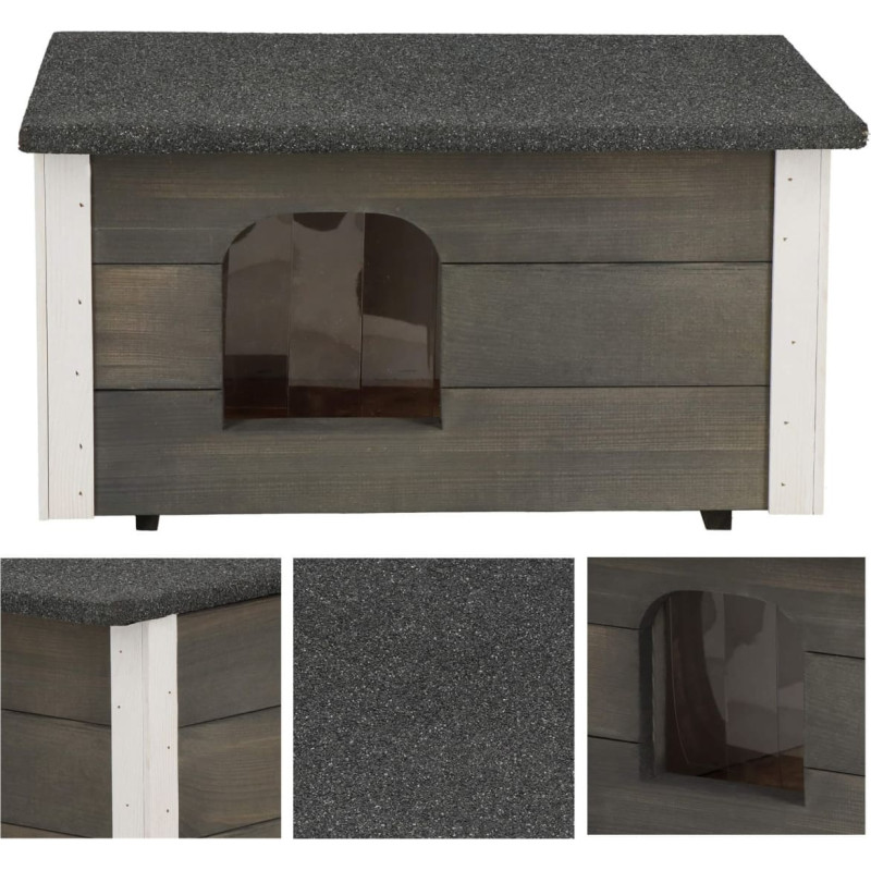 Springos Šunų namelis Springos DH001 GREY 