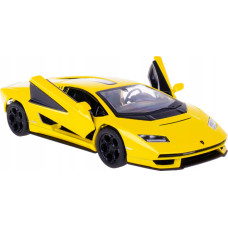 Kinsmart automobilis, Lamborghini Countach LPI 800-4, geltonas