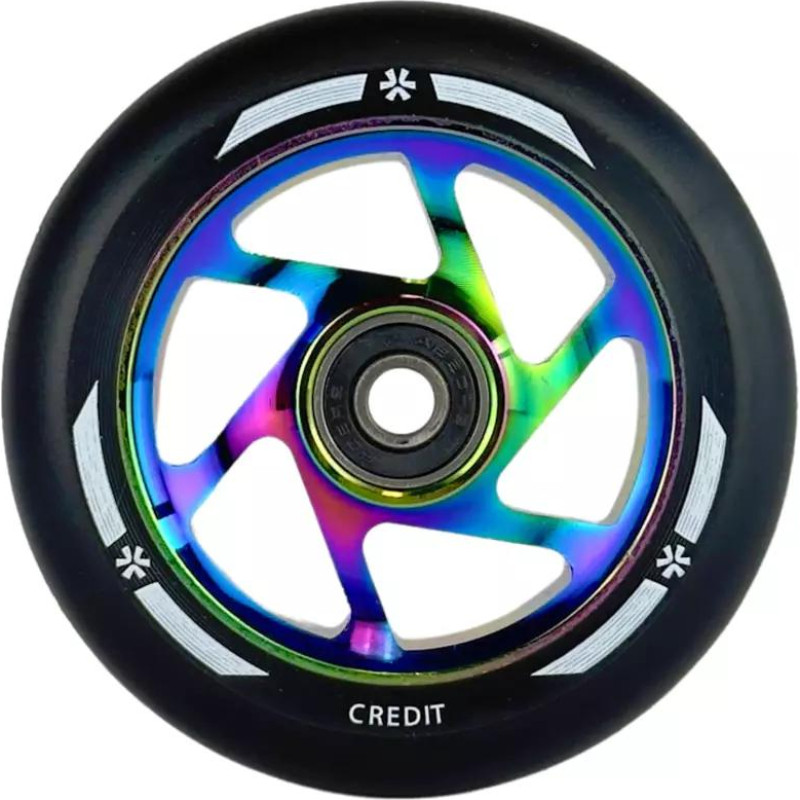 Tõukeratta ratas Union Credit V2 Pro Scooter Wheel 100mm Neochrome/Black