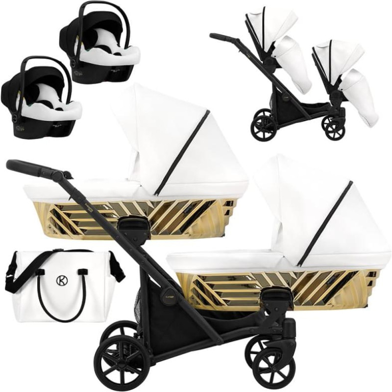 Ivento DUO GLAM 3in1 Pram For Twins