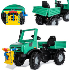 <lt> Rolly Toys RollyUnimog Forst Mercedes-Benz Wyciągarka - Ciężarówka Samochód na Pedały </lt>