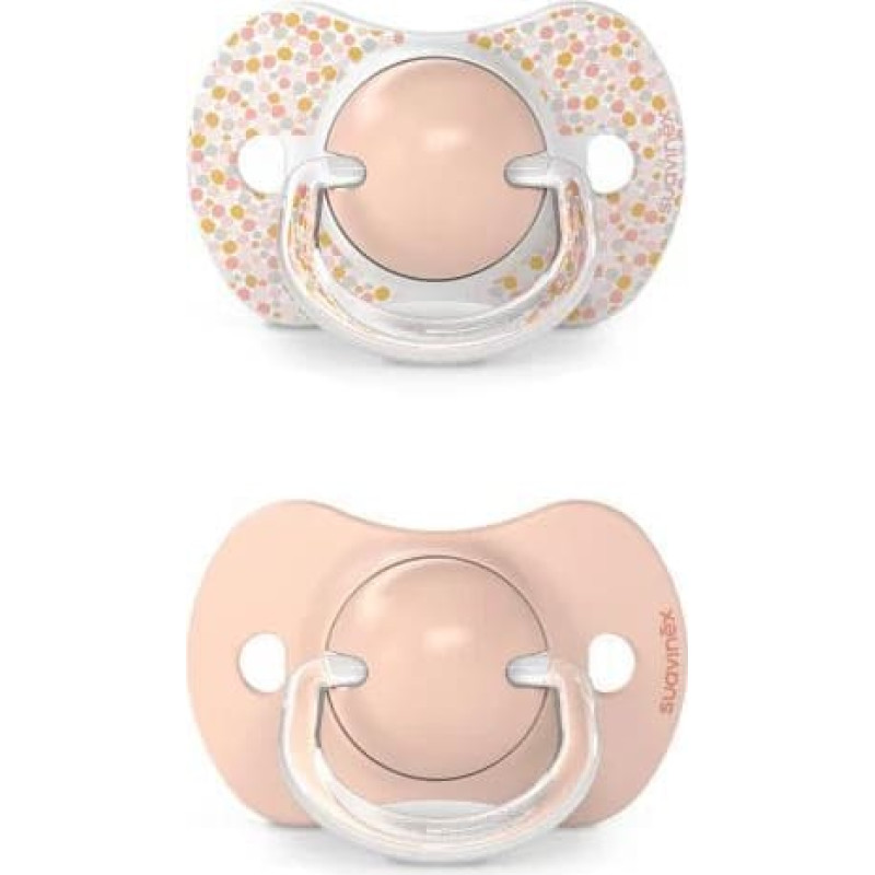 Suavinex 083119 PACIFIER SX PRO 6-18 DREAMS PEACH 308276