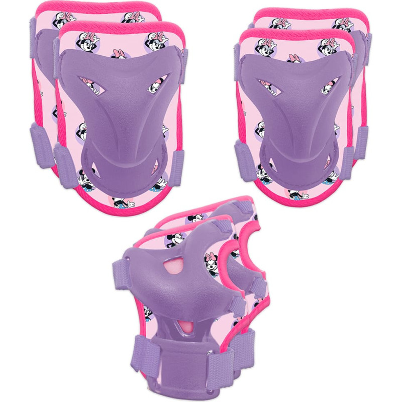 SKATE KNEE, ELBOW, WRIST PROTECTORS MINNIE