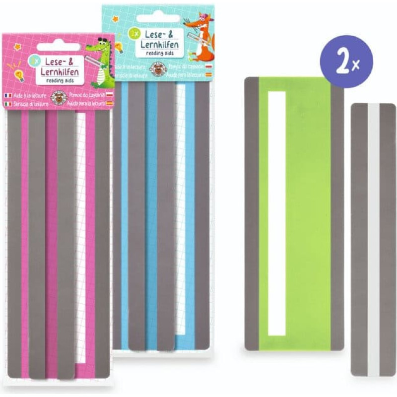 Trendhaus ABC Champion HS - Skaitymo mokymosi priemonė (2 vnt., 3 dizainai)