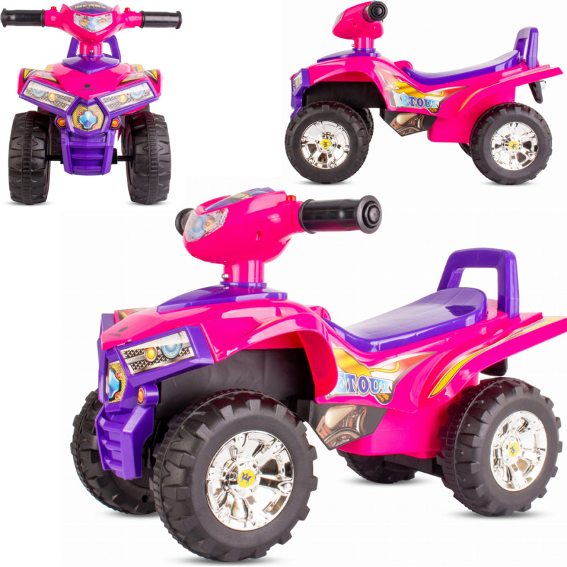 JEŹDZIK DLA DZIECKA QUAD RÓŻOWY