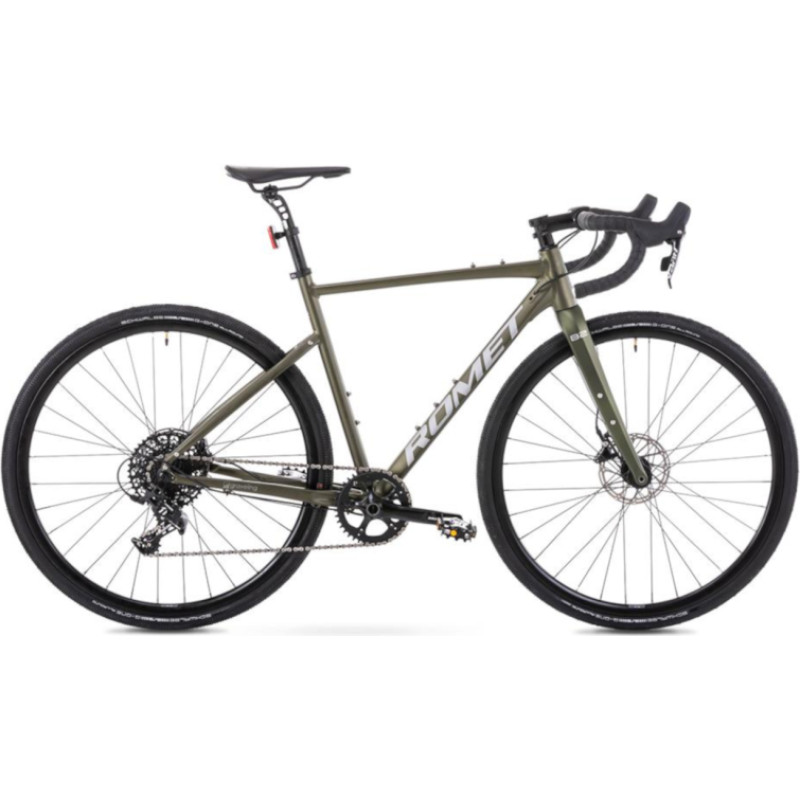 Romet Gravelbike ROMET Boreas 2, grün-grau (L)
