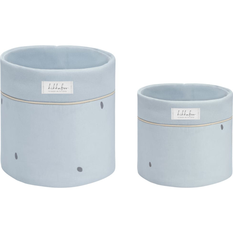 Комплект кош за аксесоари 2 бр - 18см и 14см Stripy Friends