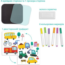 Dodo Stalo žaidimai Daugkartinė spalvinimo knygelė su flomasteriais "Paw Patrol"