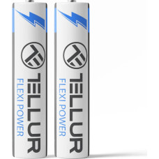 Tellur Flexi Power battery, Super Alkaline, AAA LR03, 1.5V, 2 pcs/set