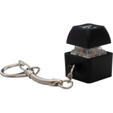 White Shark Keychain Promo Black Mechanical Switches