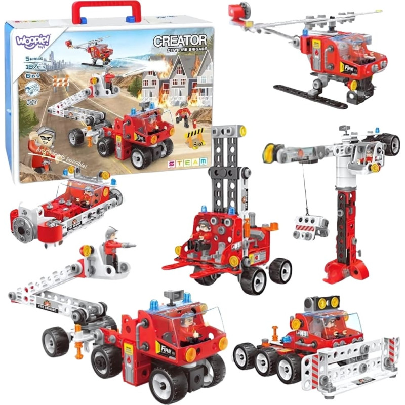 Woopie Zestaw Konstrukcyjny Creator City Fire Brigade
