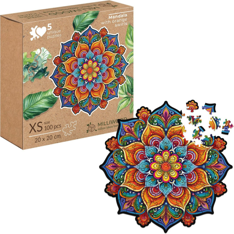 MANDALA RADOŚCI 100 ELEMENTÓW