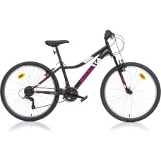 Dino Bikes Women's bicycle 26'' "RING", black/pink