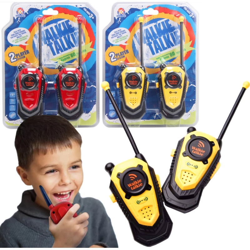 KRÓTKOFALÓWKI WALKIE TALKIE 2 KOLORY