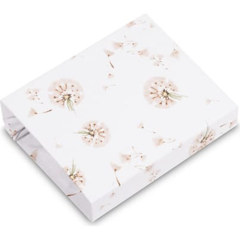 Sensillo PRINTED SHEET DANDELIONS BEIGE 60X120CM