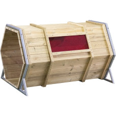 Classic World Edu Drewniany Plac Zabaw Baza XXL Tunel do Czołgania