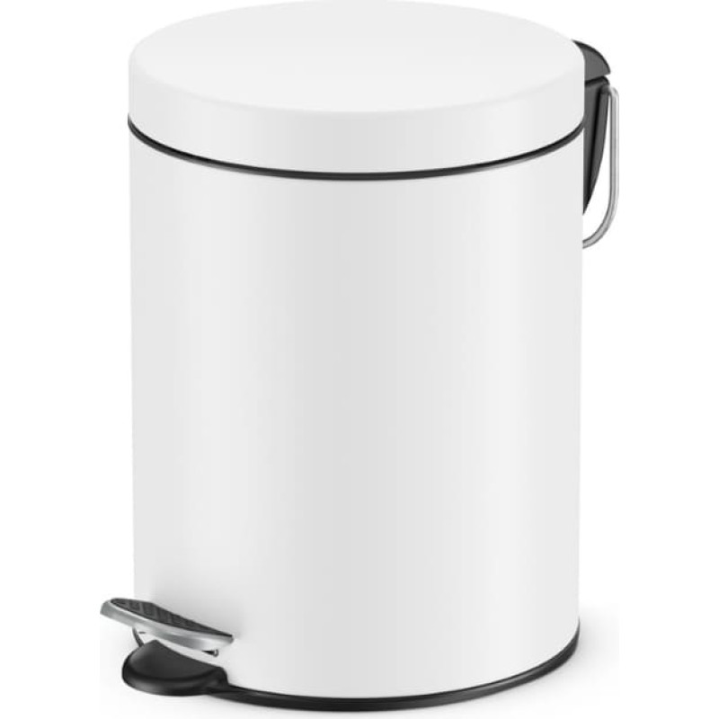 Hailo Atkritumu tvertne Selekta S / 5L / matēti balta