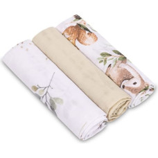 Sensillo MUSLIN DIAPER 3-PACK 60X80 EG-0004