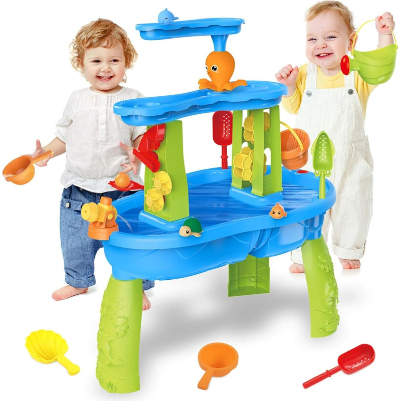 Tegevuslaud veega, sinine