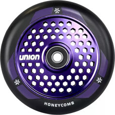 Union Ratas t&otilde;ukerattale UNION Honeycomb Pro Scooter Wheel 110mm, must/polished purple