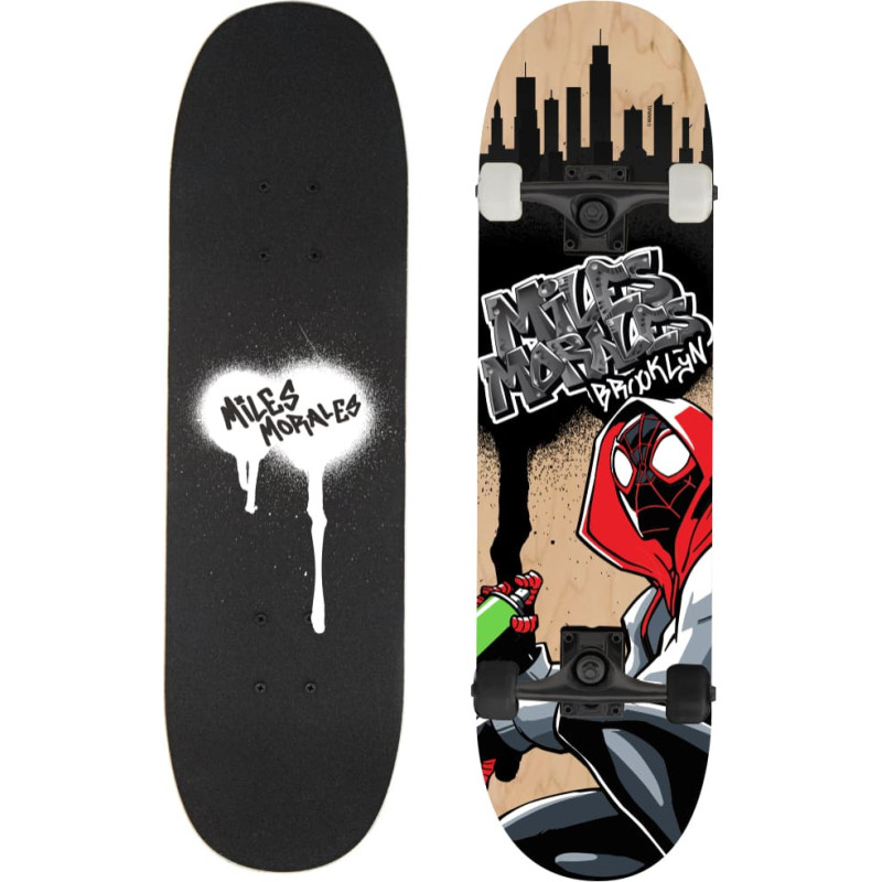 DISNEY BABY Didelis medinis riedlentė SPIDERMAN MILES MORALES