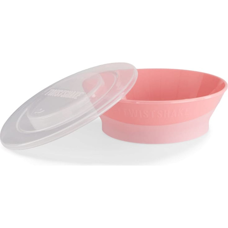 Twistshake Bowl 6+m Pastel Pink 78149