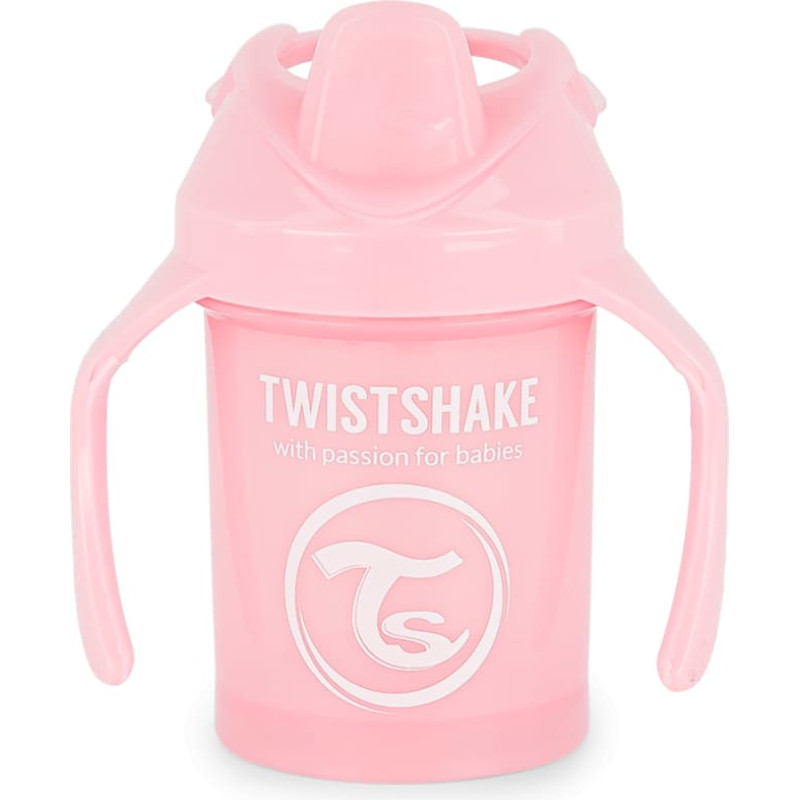 Twistshake Mini Cup 230ml 4+m Pastel Pink 78267
