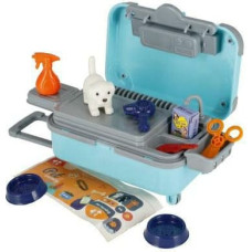 HIPO 61781 – veterinaro žaidimų rinkinys su šuneliu, 24 × 23 × 8 cm