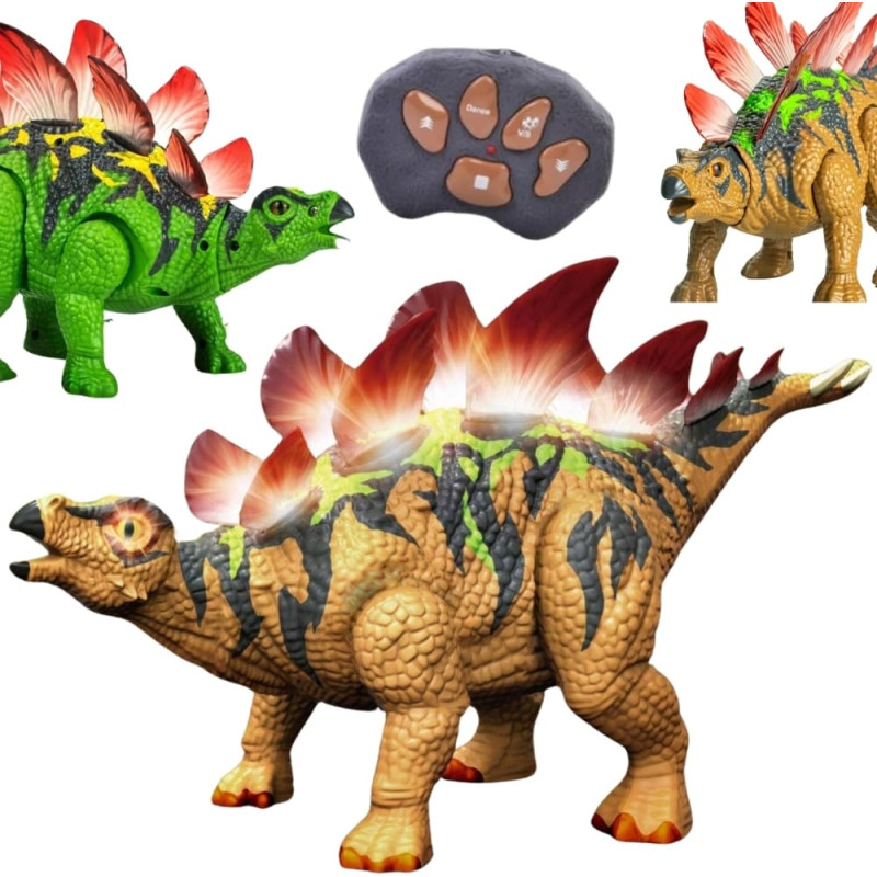 Woopie Dinozaur Zdalnie Sterowany RC Robot Stegozaur