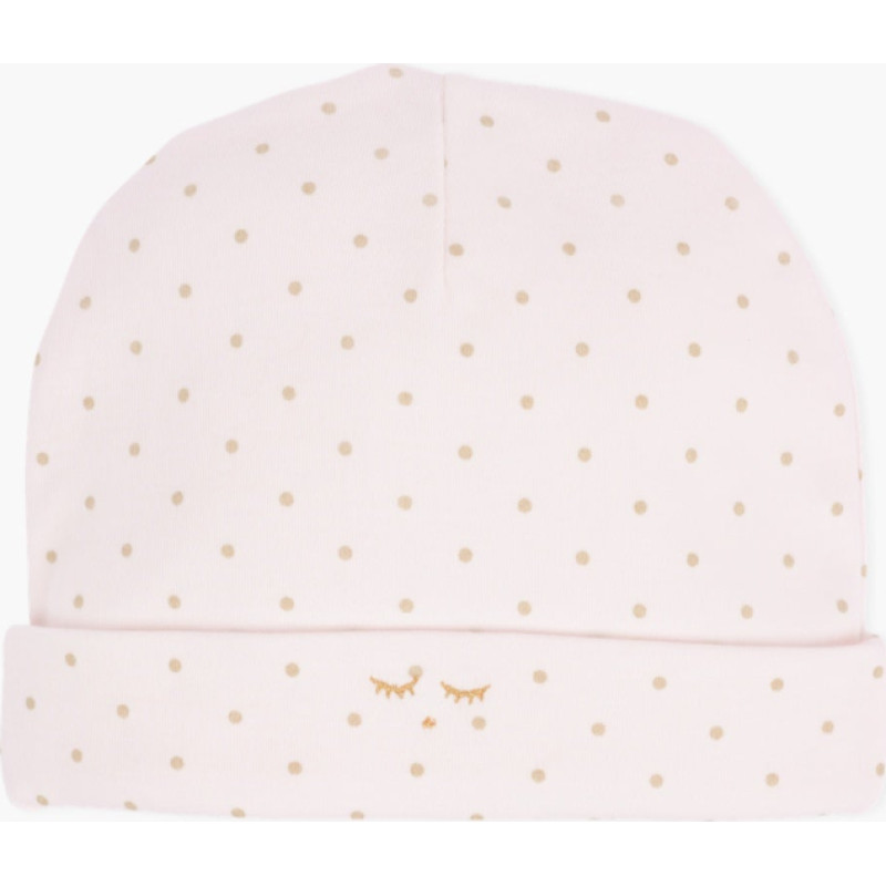 Livly Clothing Plāna cepurīte Livly, Saturday Ninni hat pink/gold dots