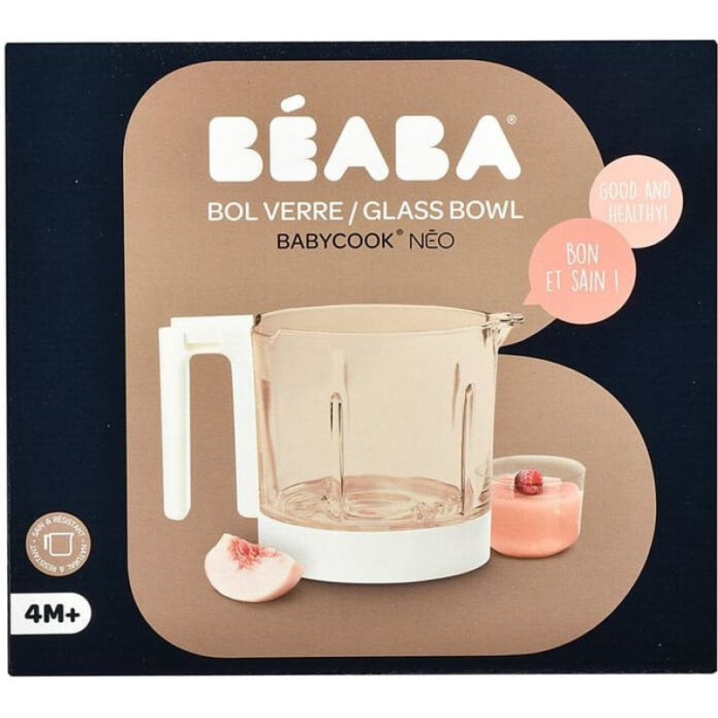Beaba / Red Castle Balta Bļoda BABYCOOK NEO&reg; NIGHT-BLUE