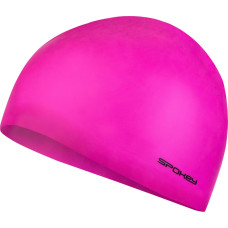 Spokey Silicone swimming cap pink Spokey SUMMER CUP