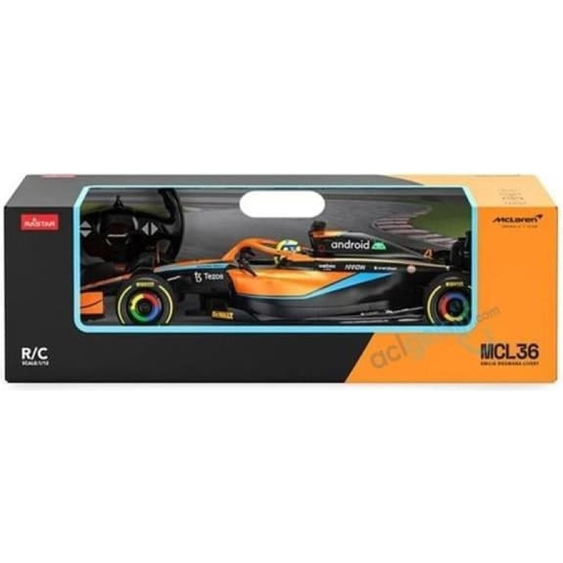 Rastar 1:12 R/C rādiovadāms auto McLaren F1 MCL36, 99800